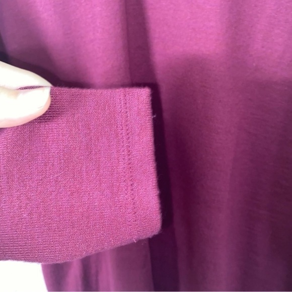 White House Black Market Purple Oversized Sweater - Picture 3 of 5